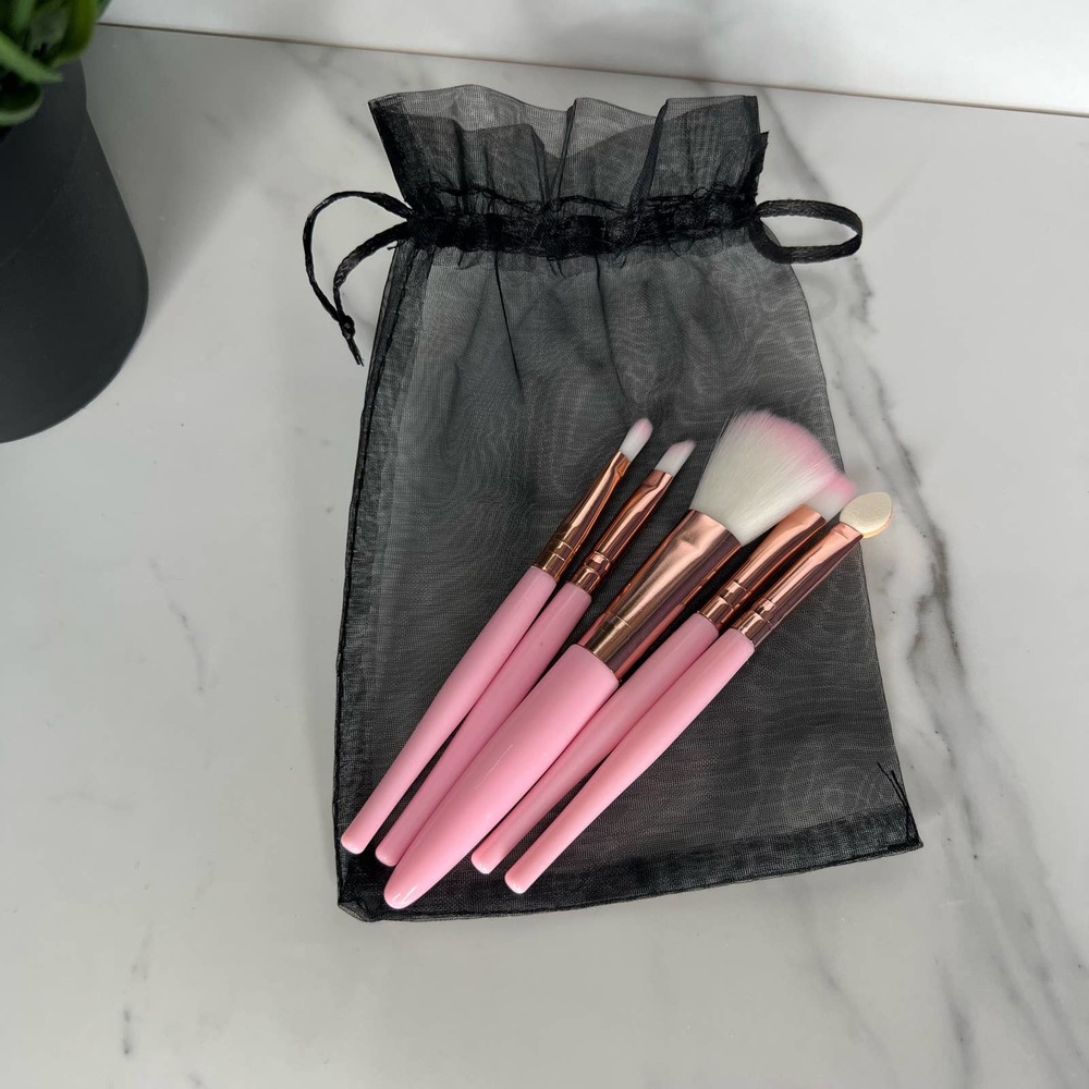 Mini Travel Size Make Up Brush Set
